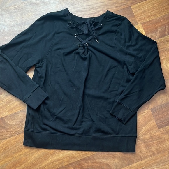 EUC Gap long sleeve, corset, back sweatshirt - Picture 7 of 14